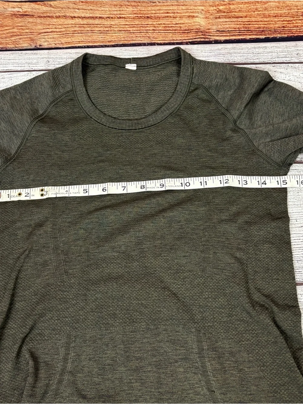 Lululemon Swiftly Tech Long Sleeve Crew Camo Green / Black